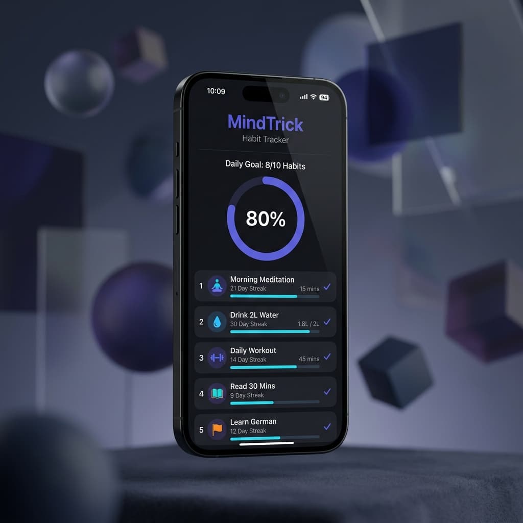 MindTrick App Mockup